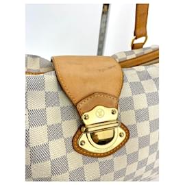 Louis Vuitton-LOUIS VUITTON Stresa PM Bolso de hombro Damier Azur Canvas N42220-Castaño