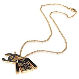 Chanel-Chanel 2002 Fashion Pendant in  Gold Plated-Golden,Metallic