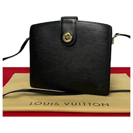 Louis Vuitton-Sac à épaule Louis Vuitton Capuchin en cuir M52342 en très bon état-Autre