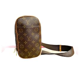 Louis Vuitton-Louis Vuitton Pochette Gange Canvas M51870 in Very Good Condition-Other