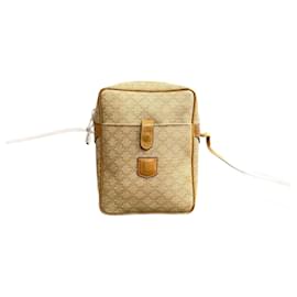 Céline-Celine Macadam Crossbody Bag  Leather Crossbody Bag in Good condition-Other