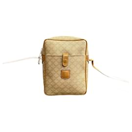 Céline-Sac bandoulière Celine Macadam Sac bandoulière en cuir en bon état-Autre