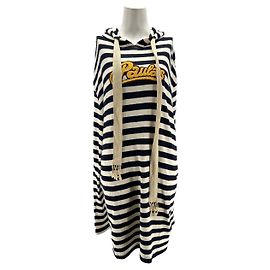 Loewe dresses T.International S Cashmere Navy blue