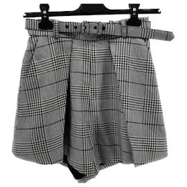 Self portrait-Self-Portrait shorts T.UK 4 Polyester-Grey