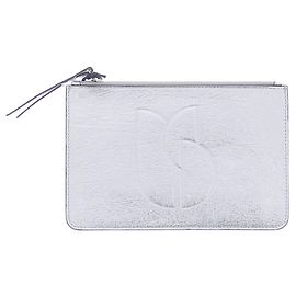 BA&SH Bolsas clutch T.  Couro Prata