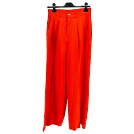 Pantalons Vicolo T.International S Viscose Orange