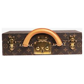 Louis Vuitton-bruns 2016 Coffret à bijoux Monogram Boite Bijoux-Marron