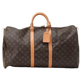 Louis Vuitton-Louis Vuitton Keepall 55-Brown