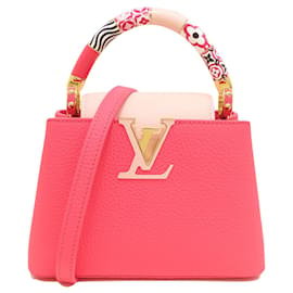 Louis Vuitton-Louis Vuitton Capucines Mini-Rose
