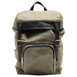 Saint Laurent-Saint Laurent Hunting lock sack-Khaki