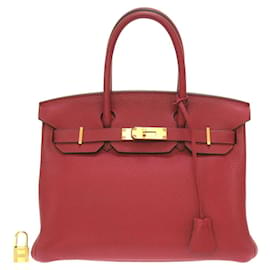 Hermès-HERMES BIRKIN 30-Bordeaux