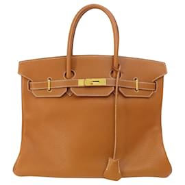 Hermès-HERMES BIRKIN 35-Brown