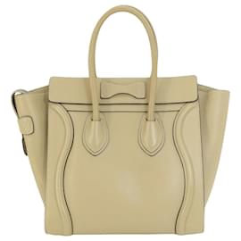 Céline-Céline Luggage-Beige