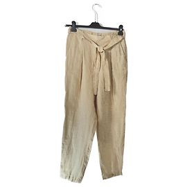 Humanoid Leinenhose Beige Größe S Beige Andere