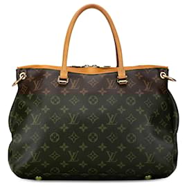 Louis Vuitton-Louis Vuitton Brown Monogram Pallas MM-Brown