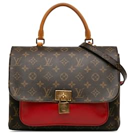 Louis Vuitton-Louis Vuitton Marrón Monogram Marignan-Castaño