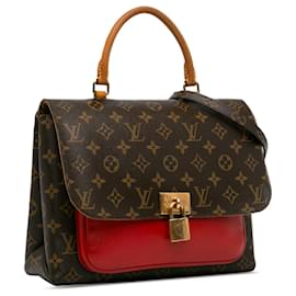 Louis Vuitton-Louis Vuitton Marrón Monogram Marignan-Castaño