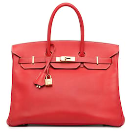 Hermès-Hermès Red Epsom Birkin 35-Red