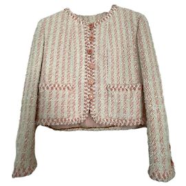 Chanel 1994 runway collection Pink Jacket 40 Pink
