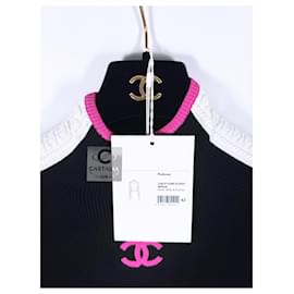 Chanel-2023 Coco Neige New CC Logo Jumper-Black