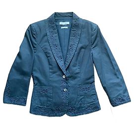 Giacca Mcq Verde Scuro Cotone Verde scuro
