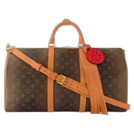 Louis Vuitton LV Keepall 50 bandoulière neuf Marron