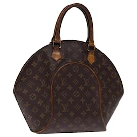 Louis Vuitton-LOUIS VUITTON Monogram Ellipse MM Hand Bag M51126 LV Auth 75921-Monogram