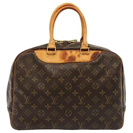 Louis Vuitton-LOUIS VUITTON Monogram Deauville Hand Bag M47270 LV Auth bs14744-Monogram