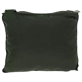 Prada-PRADA Shoulder Bag Nylon Khaki Auth 75999-Khaki