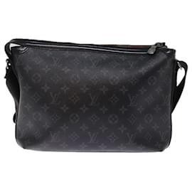 Louis Vuitton-Borsa LOUIS VUITTON Monogram Eclipse Odyssey Messenger MM M44224 LV Auth bs14669-Monogramma