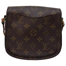 Louis Vuitton-LOUIS VUITTON Monogram Saint Cloud PM Bolso de hombro M51244 LV Auth 76541-Monograma