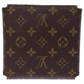 Louis Vuitton-LOUIS VUITTON Monogram Jewelry Case Boîte à bijoux LV Auth hk1329-Monogramme