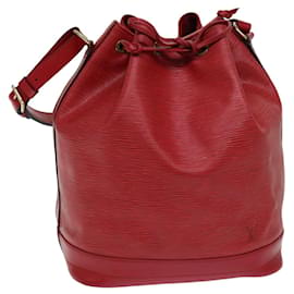 Louis Vuitton-LOUIS VUITTON Epi Noe Shoulder Bag Red M44007 LV Auth ki4494-Red