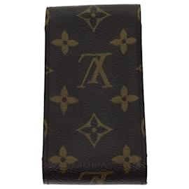 Louis Vuitton-Étui à cigarettes LOUIS VUITTON Monogram Etui M63024 Auth ar LV11887-Monogramme