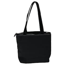 Saint Laurent-SAINT LAURENT Tote Bag Canvas Black 118674 Auth ep4280-Black