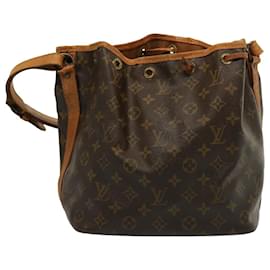 Louis Vuitton-LOUIS VUITTON Monogram Petit Noe Shoulder Bag M42226 LV Auth 72282-Monogram