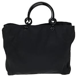 Prada-PRADA Hand Bag Nylon Black Auth ep4308-Black