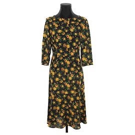Claudie Pierlot Vestido de seda Multicor