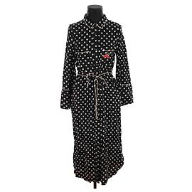 Essentiel Antwerp vestido de algodón Negro