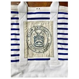 Ralph Lauren-Totes-White,Blue