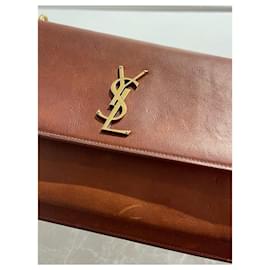 Saint Laurent-SAINT LAURENT  Handbags T.  leather-Camel