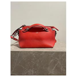 Fendi-FENDI  Handbags T.  leather-Red