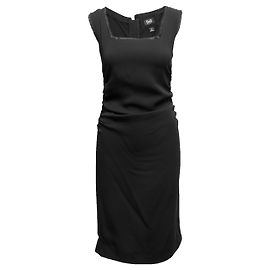 Robe midi noire sans manches D&G Taille IT 44 Noir