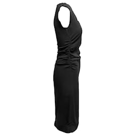 D&G-Black D&G Sleeveless Midi Dress Size IT 44-Black