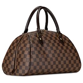 Louis Vuitton-Bolso Louis Vuitton Damier Ebene Ribera MM marrón-Castaño