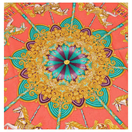 Hermès-Hermès Carré 90 "LUNAPARK" 100% Silk Scarf-Multiple colors