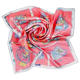 Hermès-Chevaloworn Silk Scarf-Multiple colors