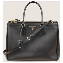 Prada-Large Galleria Tote-Black