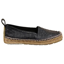 Balenciaga Espadrillas Struzzo 38 Blu