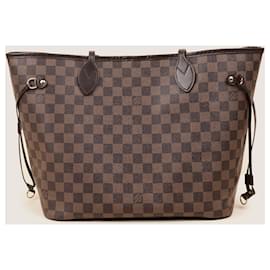 Louis Vuitton-Pochette du cabas Neverfull MM-Marron